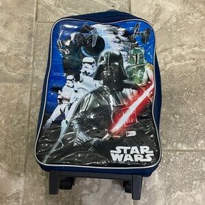 Darth Vader Star Wars 18” Case Rolling Carry-On Bag Travel Luggage
